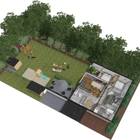 Casa de Férias Spacious Duinland 188 Home With Veranda