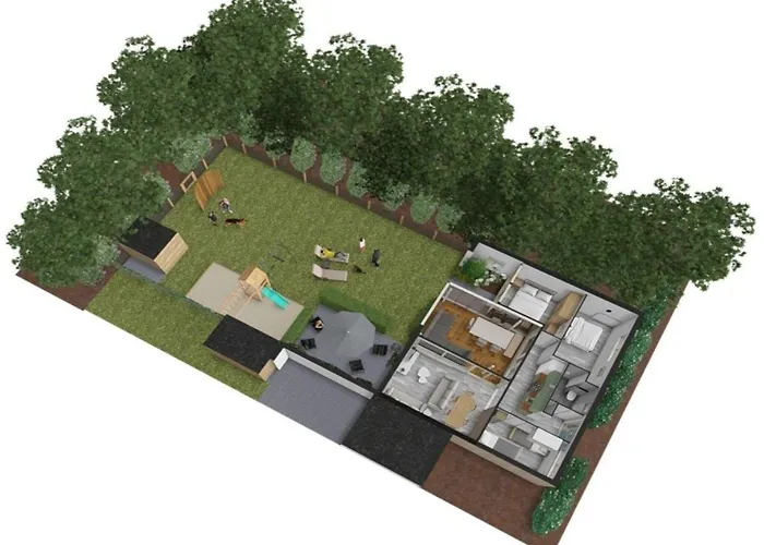 Feriehus Spacious Duinland 188 Home With Veranda